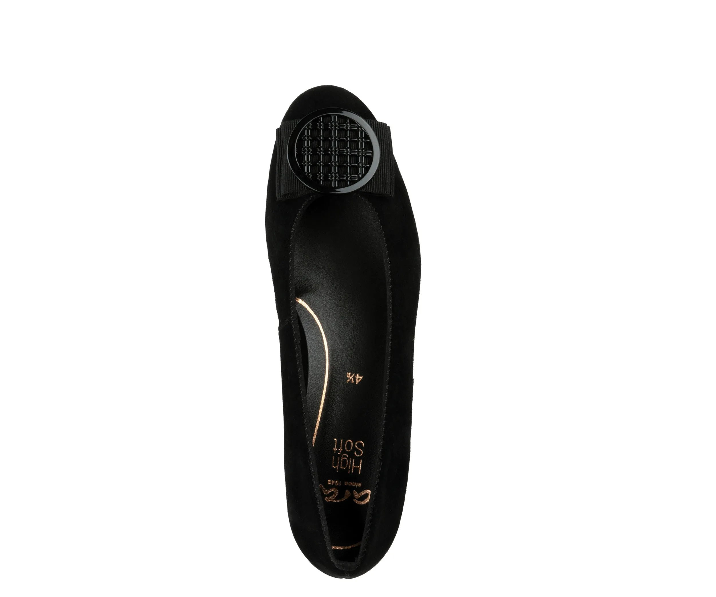 Bambi Women's Ornament Ballet Flat - Black 81