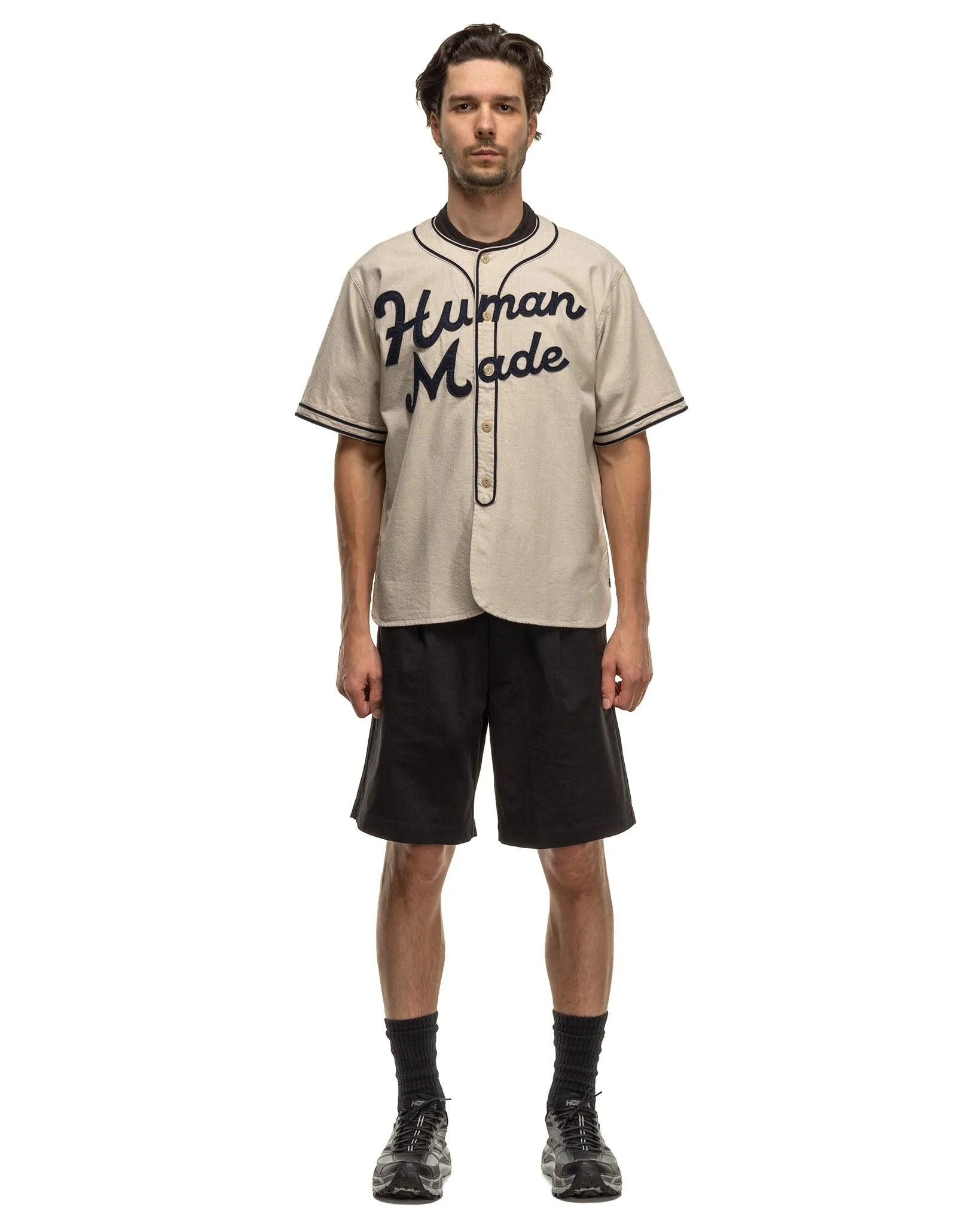 Beige Baseball Shirt