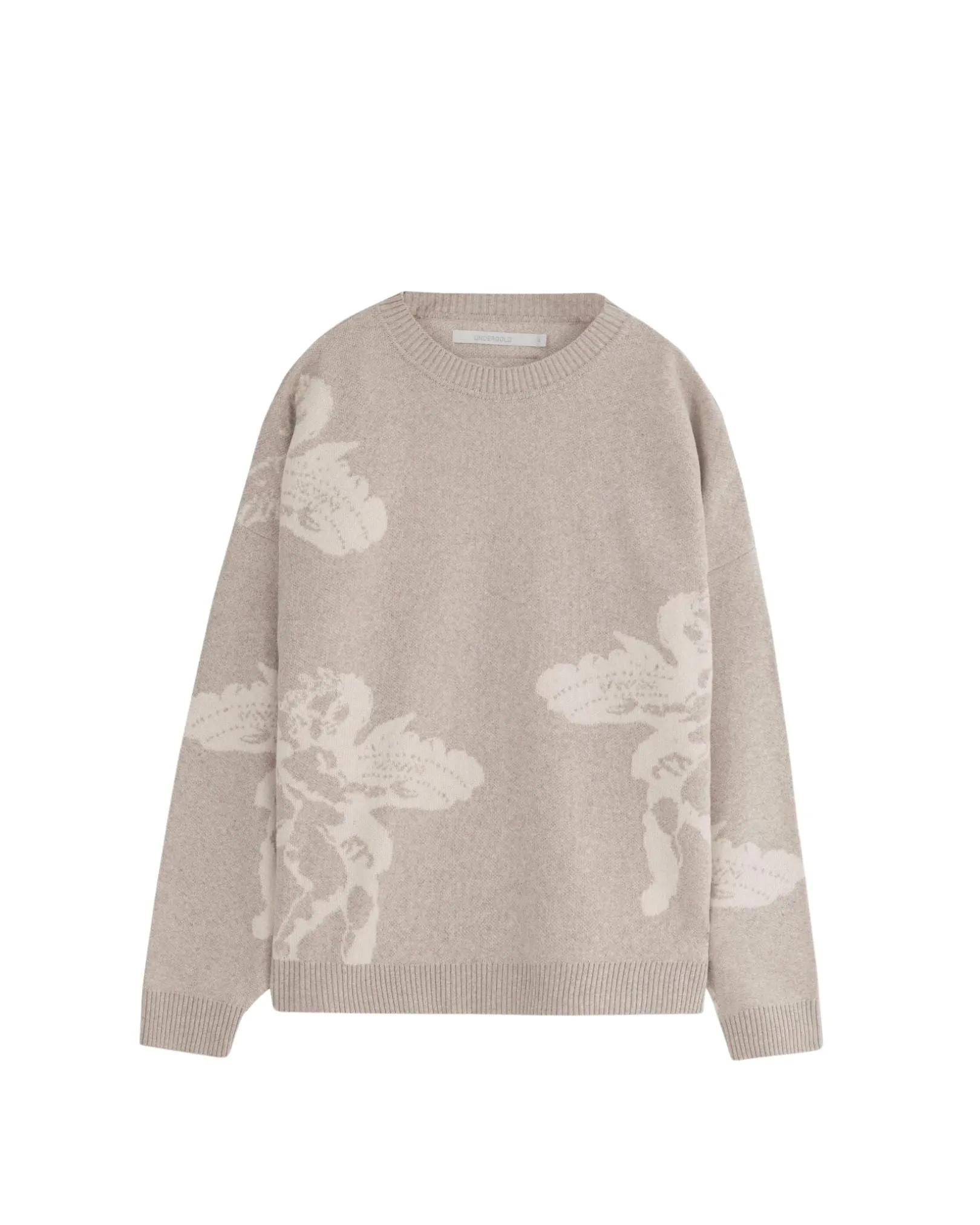 Basics Cherubs Knit Crewneck - Seed Gray