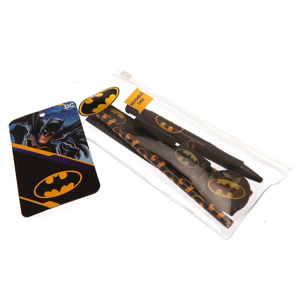 Batman 5 Piece Stationery Set