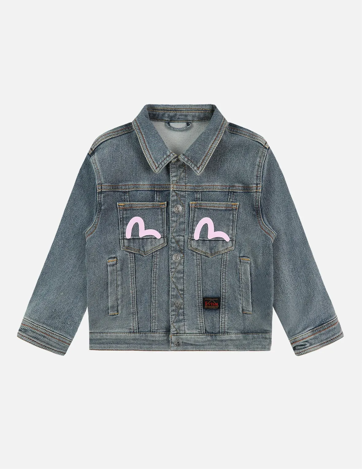 Bear Patched Denim Jacket