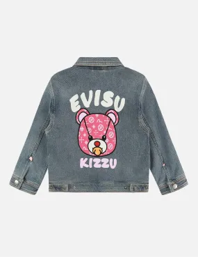 Bear Patched Denim Jacket