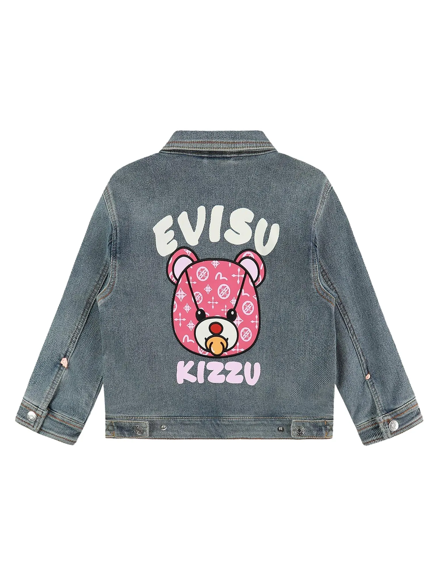 Bear Patched Denim Jacket