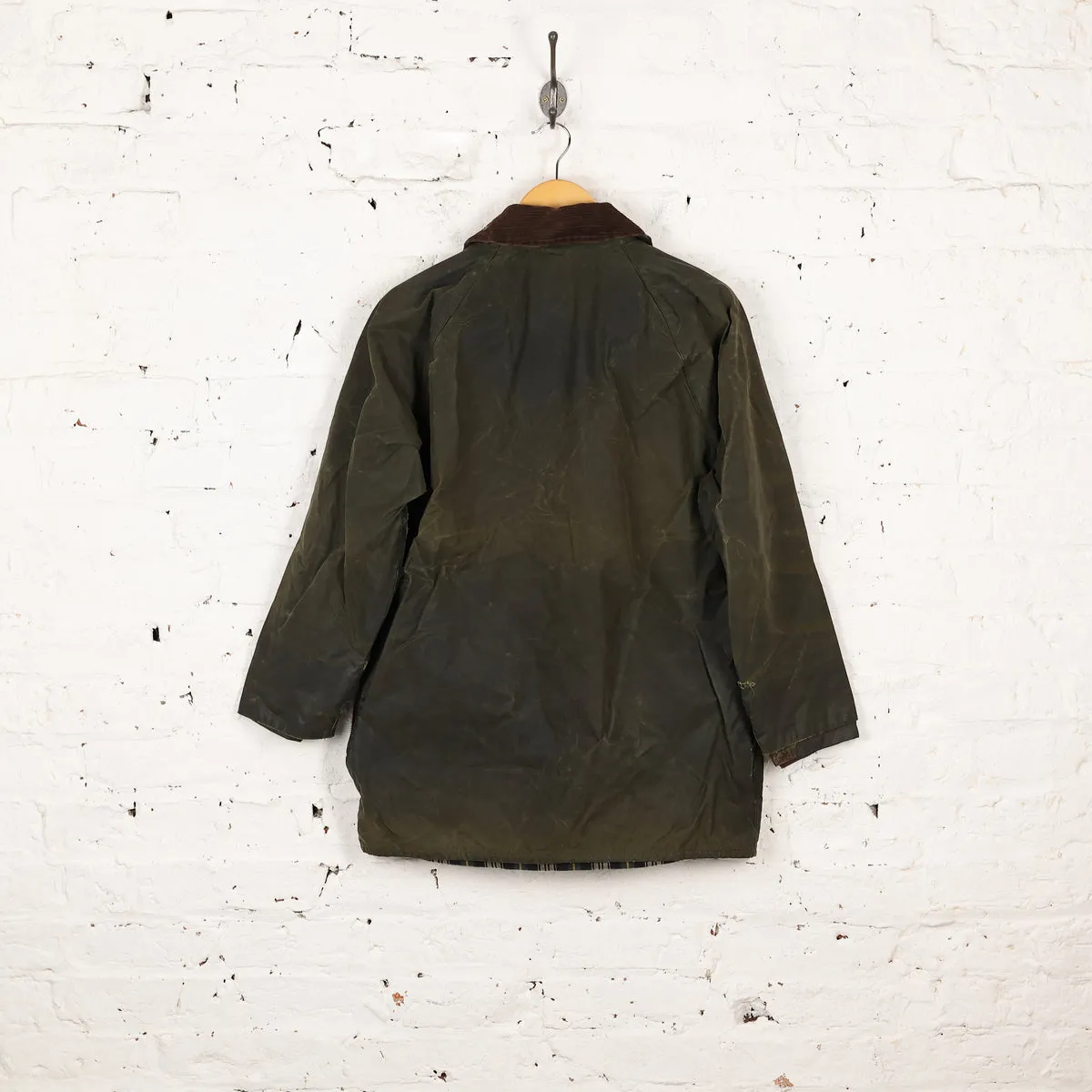 Beaufort Wax Jacket Coat - Green - S