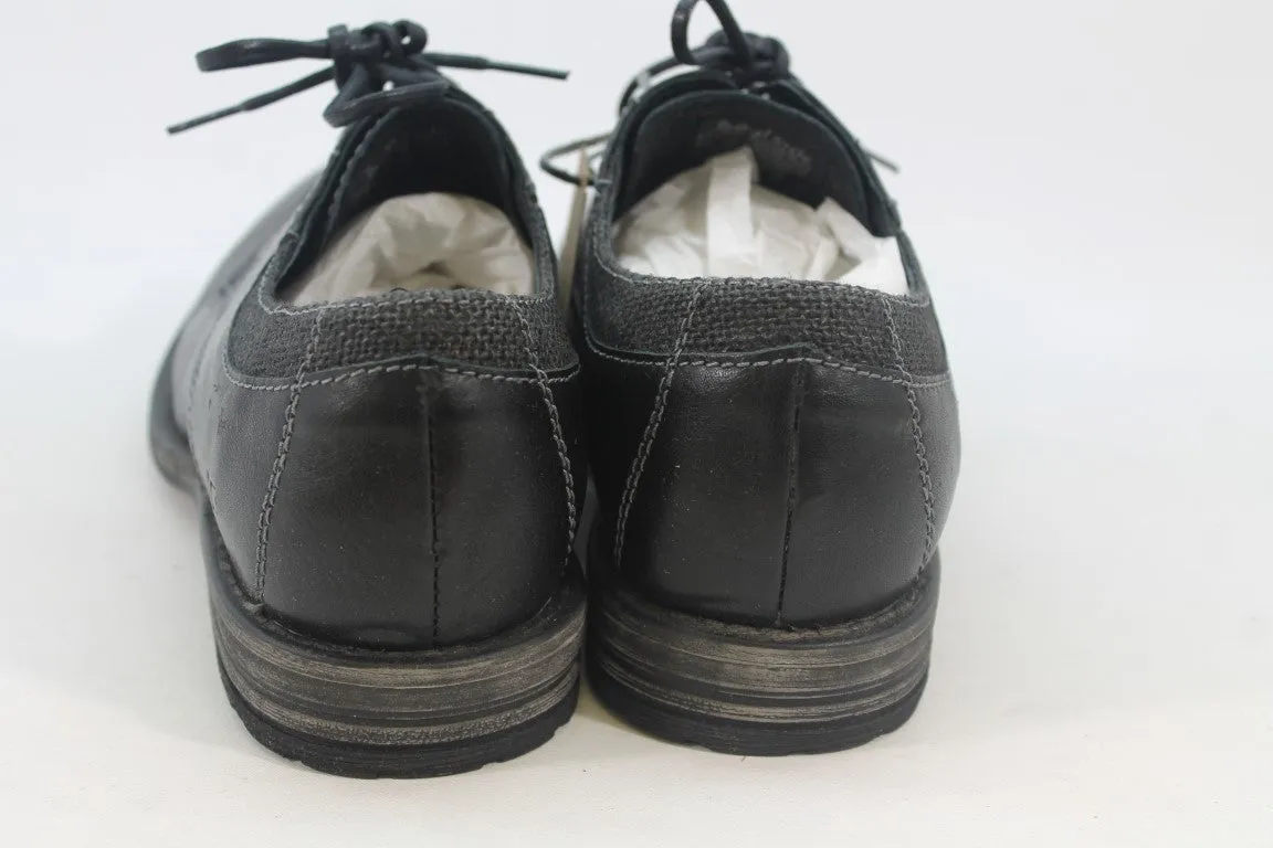 Bed Stu Men's Black Oxfords Size 10.5M - Model ZAP12172