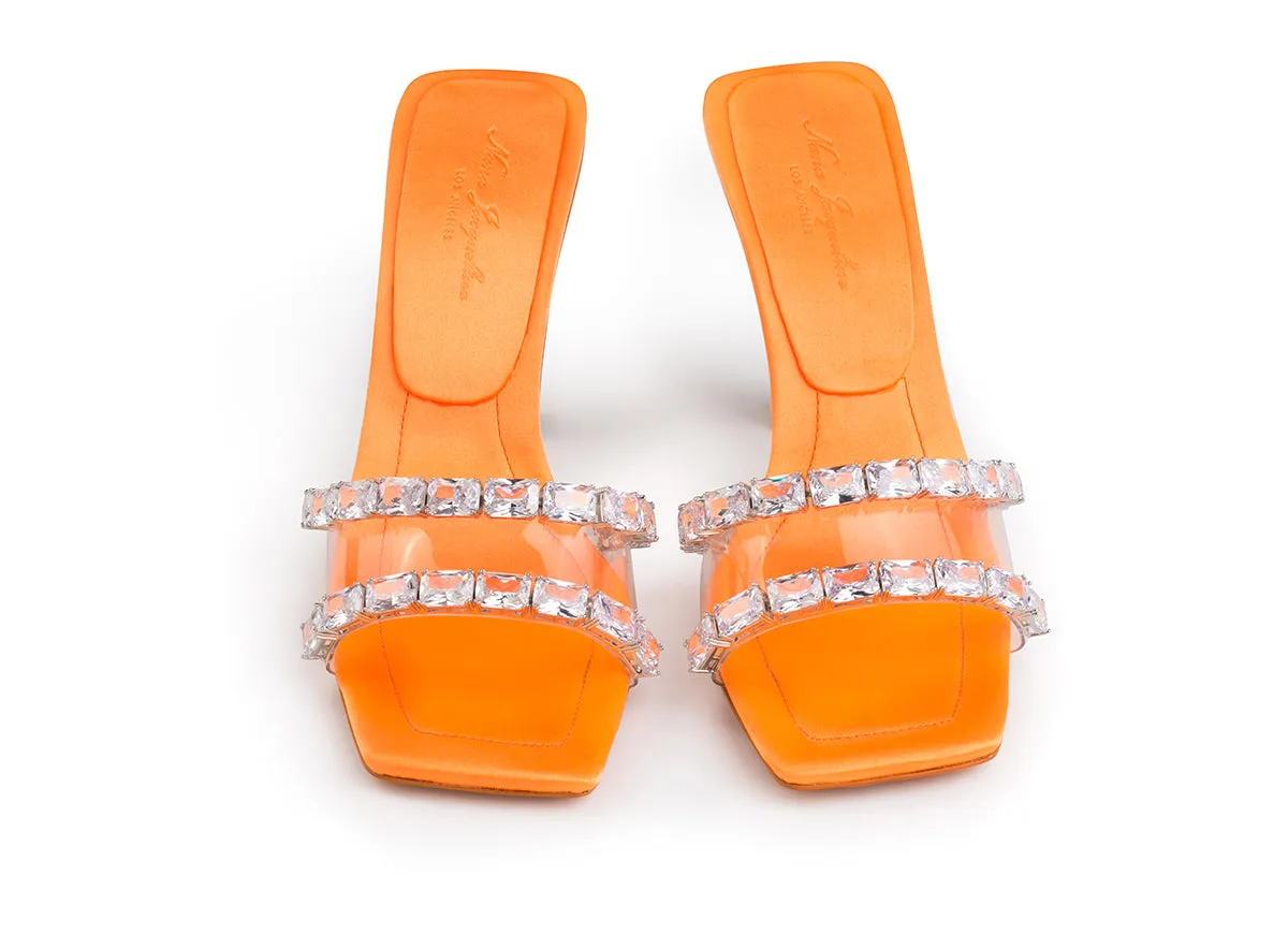 Final Sale Orange Bellah Sandals