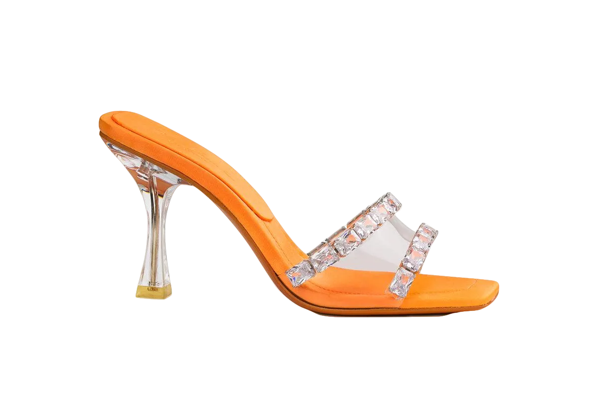 Final Sale Orange Bellah Sandals