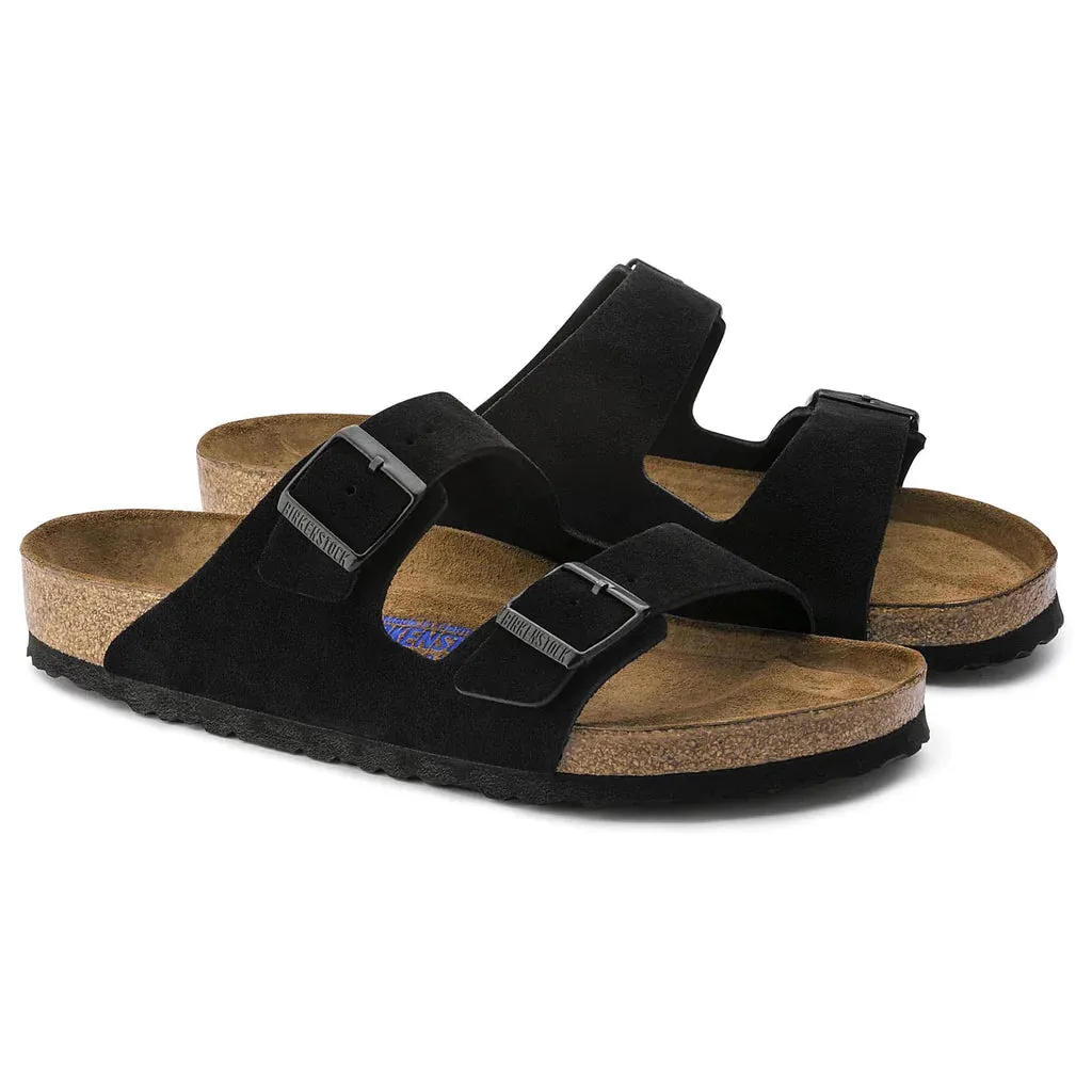 Birkenstock Arizona Soft Footbed Suede Leather Sandals Unisex