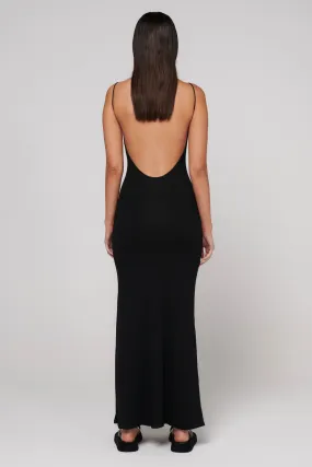 Black Amari Maxi Dress