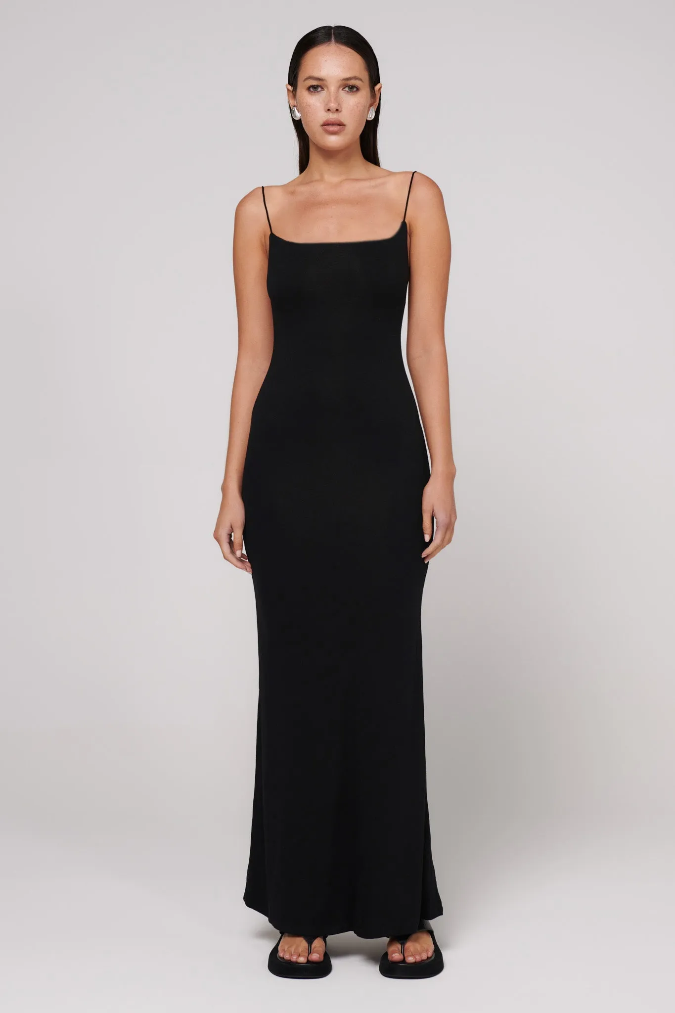 Black Amari Maxi Dress