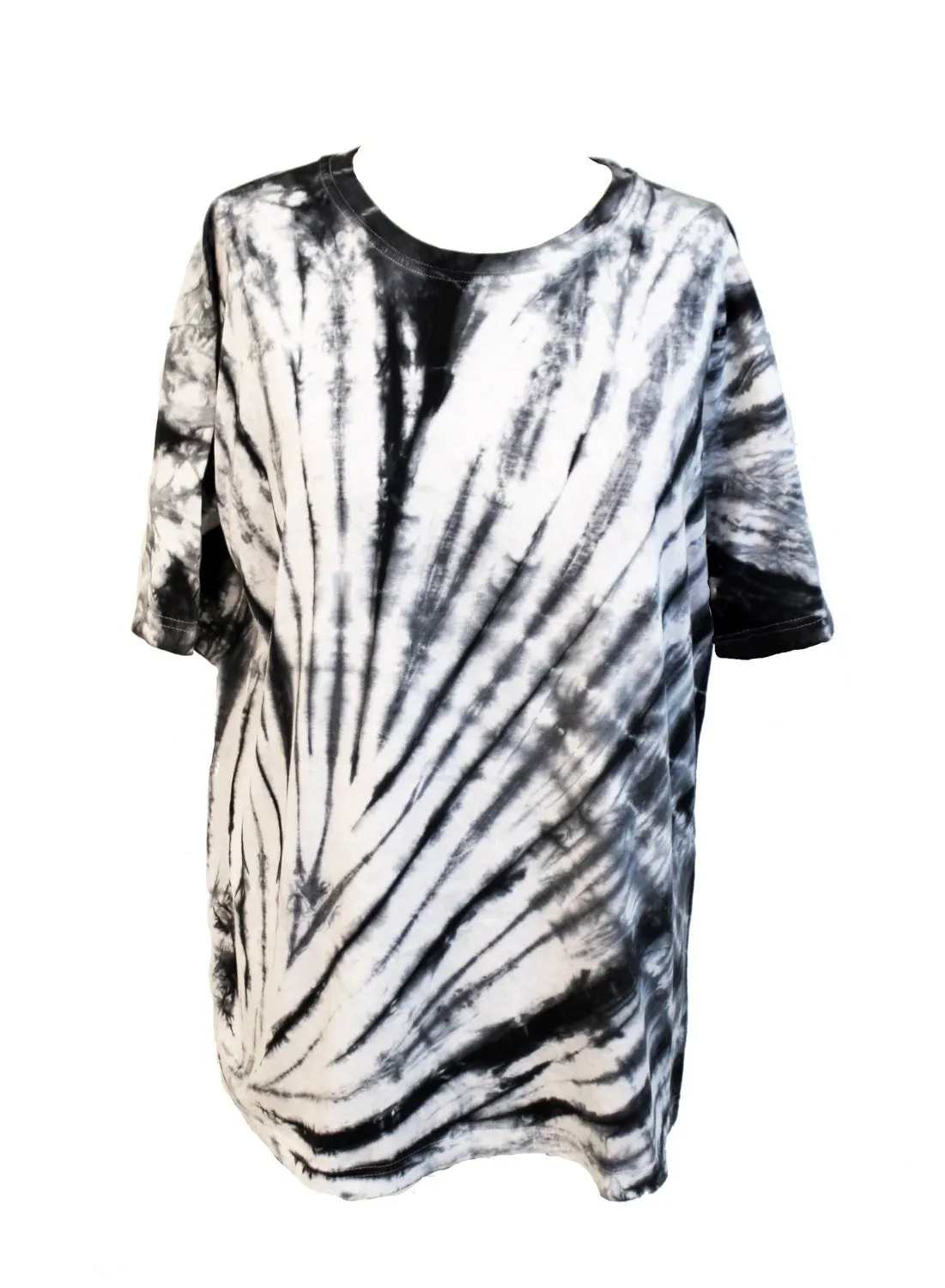 Black Smoke Tie Dye Shirt - Unisex