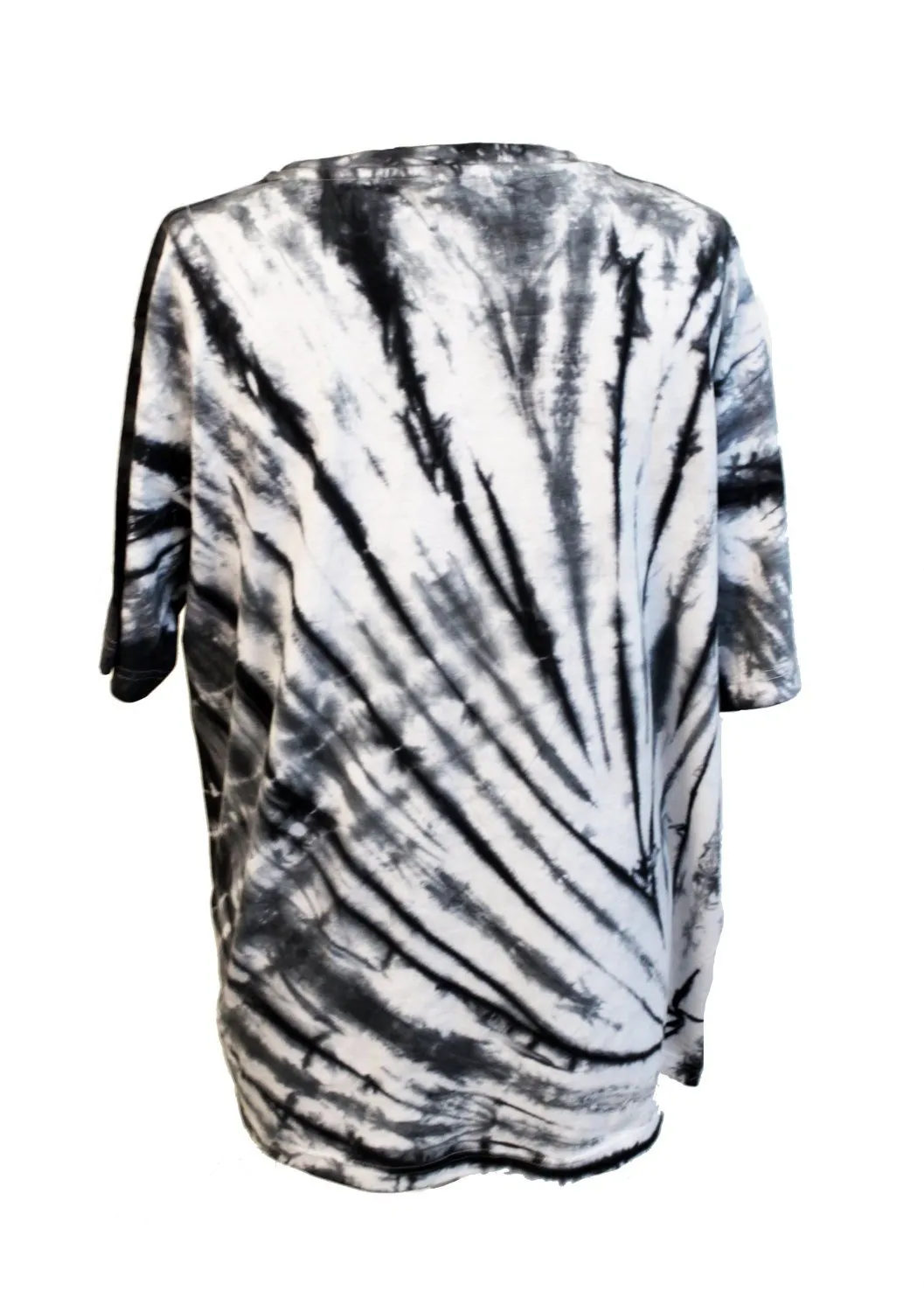 Black Smoke Tie Dye Shirt - Unisex