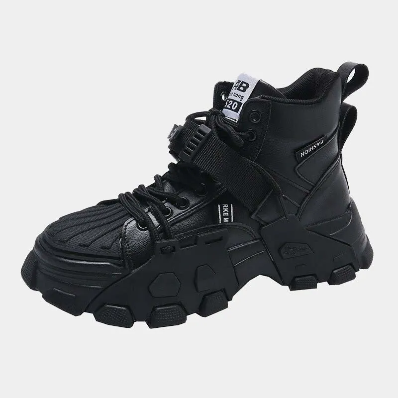 Black Tech Wear Boots