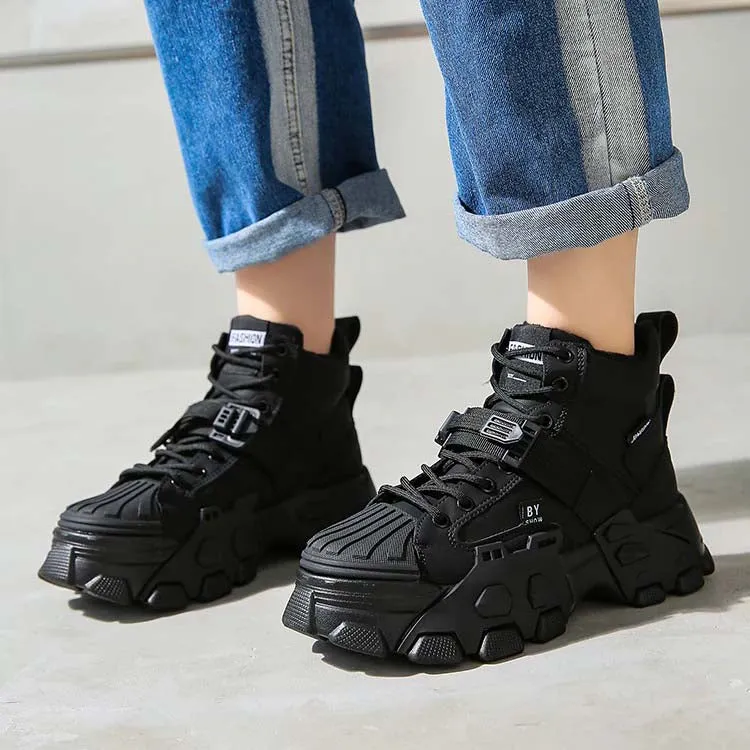 Black Tech Wear Boots