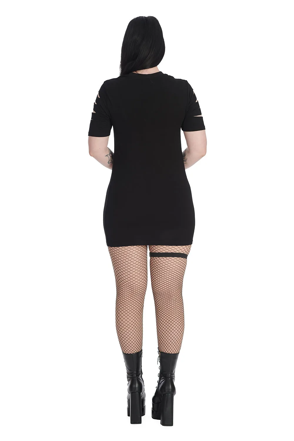 BLACK TOXIC TEARS DRESS