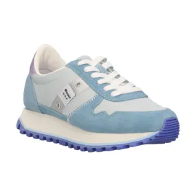 Blauer S4MILLEN01/LEM Women's Lace-Up Blue Sneakers