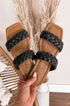 Blowfish Black Mandala Zelie Braided Sandals