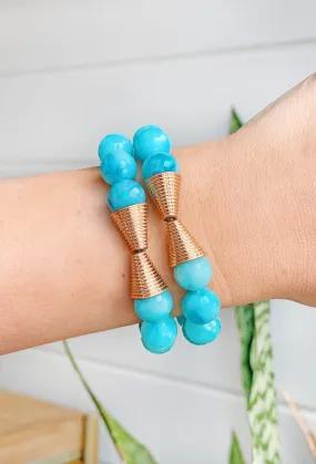 Blue Mia Bracelet Set