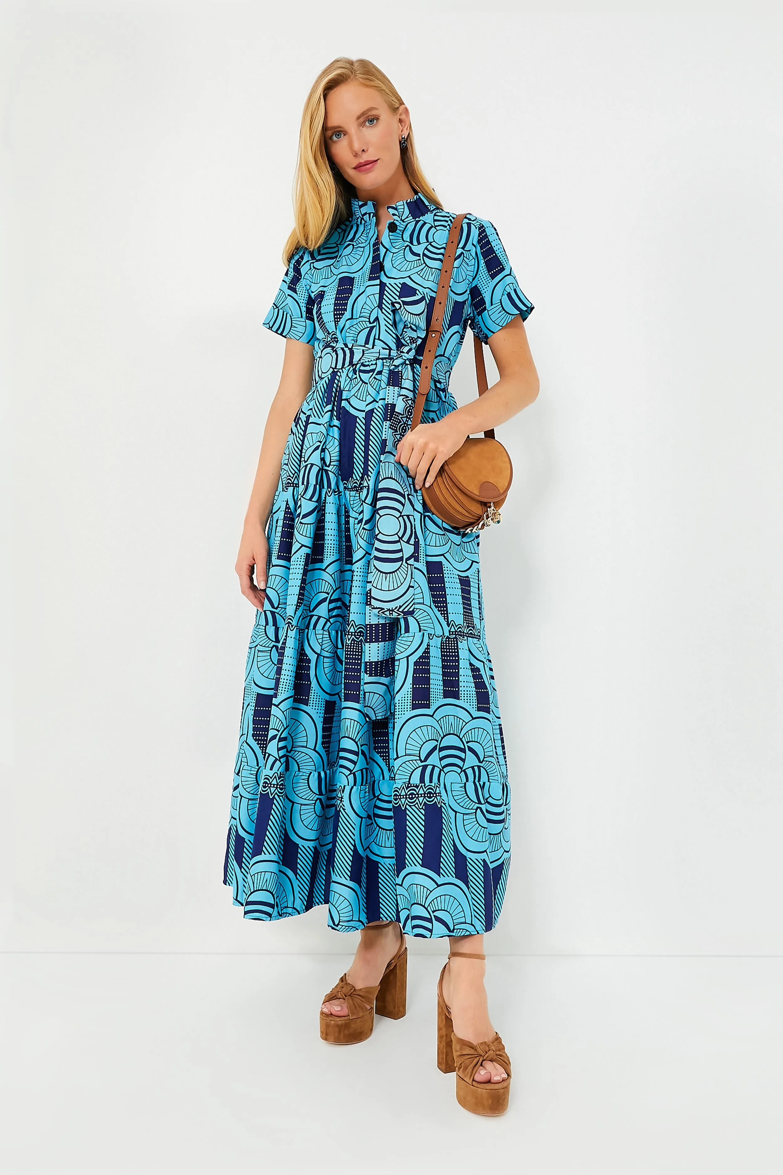 Blue Olori Maxi Dress