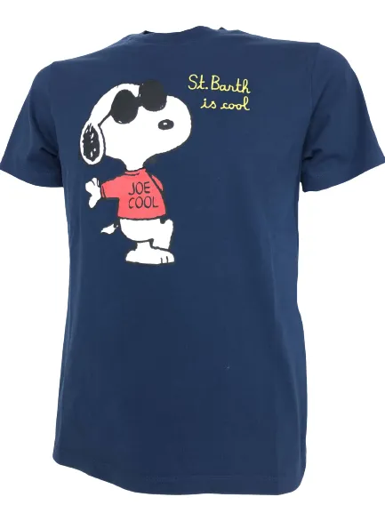 Blue Snoopy Men's T-Shirt