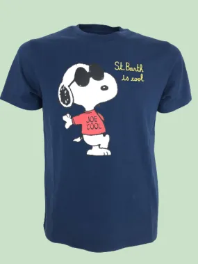 Blue Snoopy Men's T-Shirt