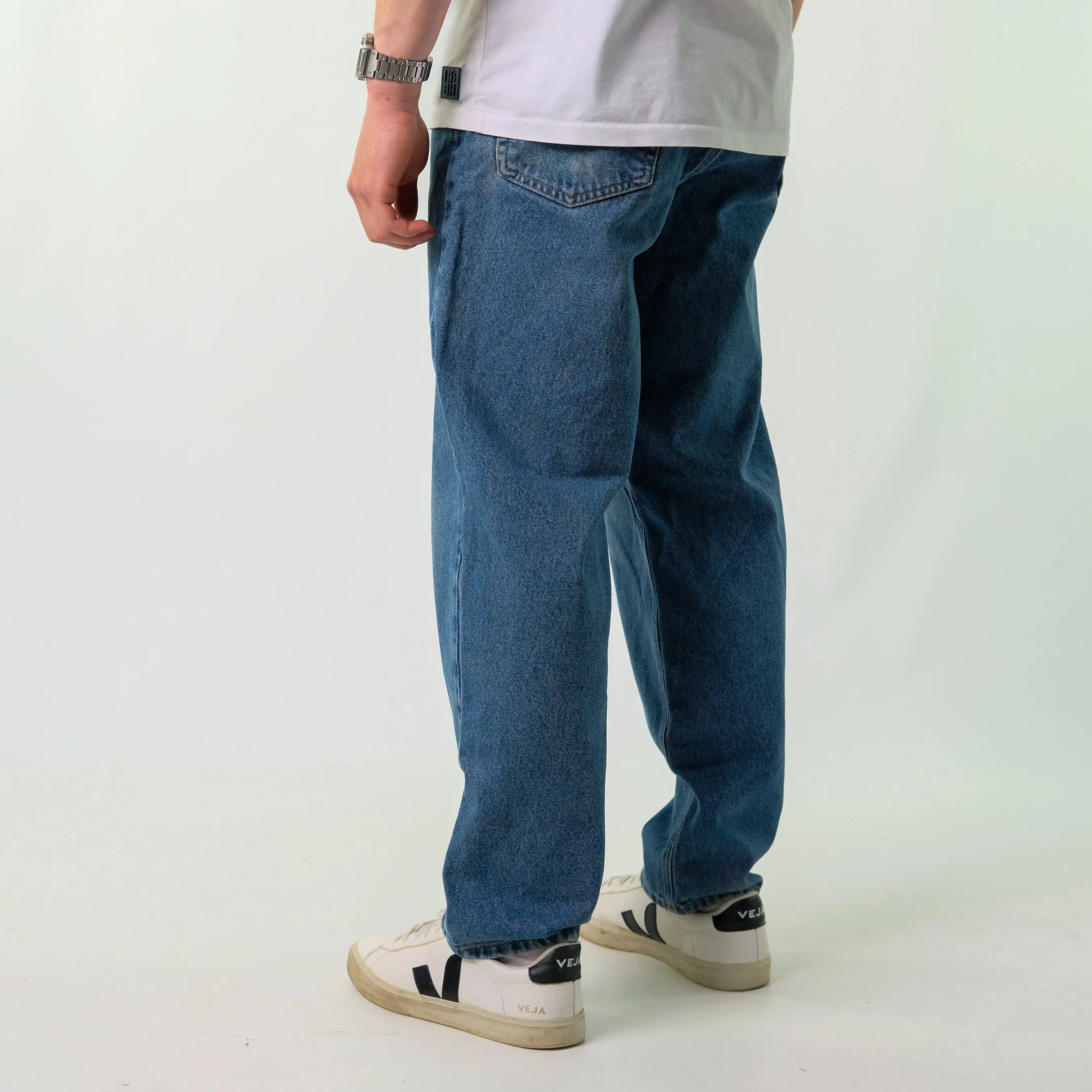 Blue y2ks Carhartt Denim Carpenter Jeans Baggy Pants (38x30)