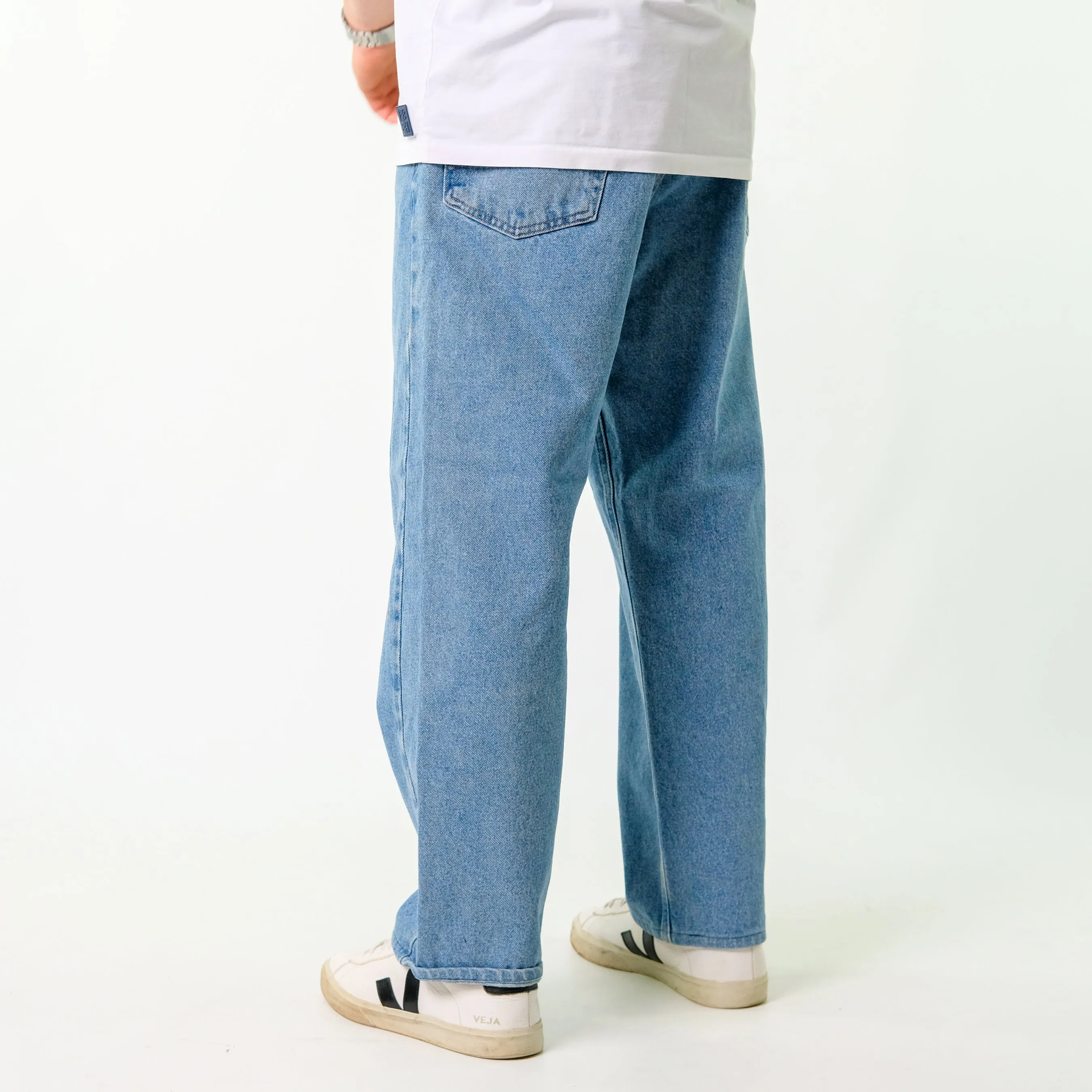 Blue y2ks Carhartt Denim Jeans Baggy Pants (38x30)