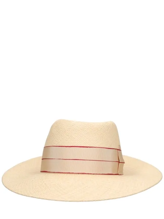 Borsalino   Romy straw panama hat 