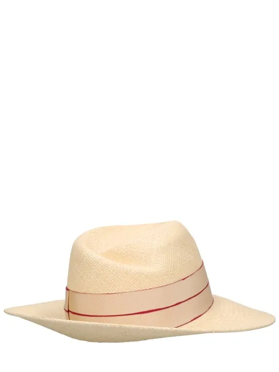 Borsalino   Romy straw panama hat 