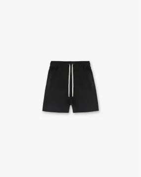 Boucle Knit Shorts - Jet Black