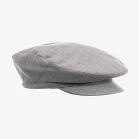 Boys Grey Flat Cap