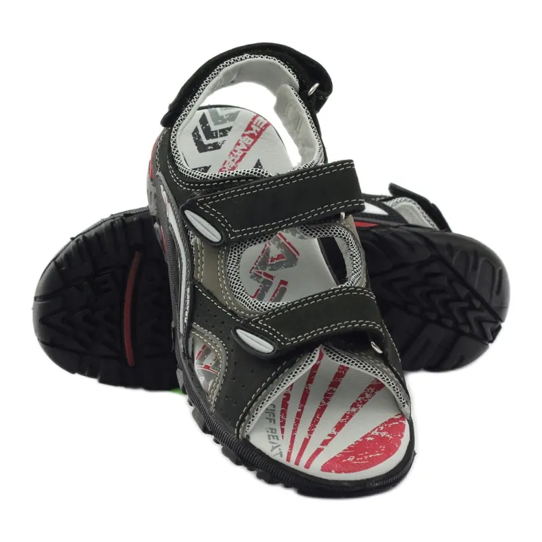 Boys' sandals Bartek 19108 black