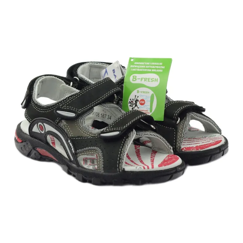 Boys' sandals Bartek 19108 black