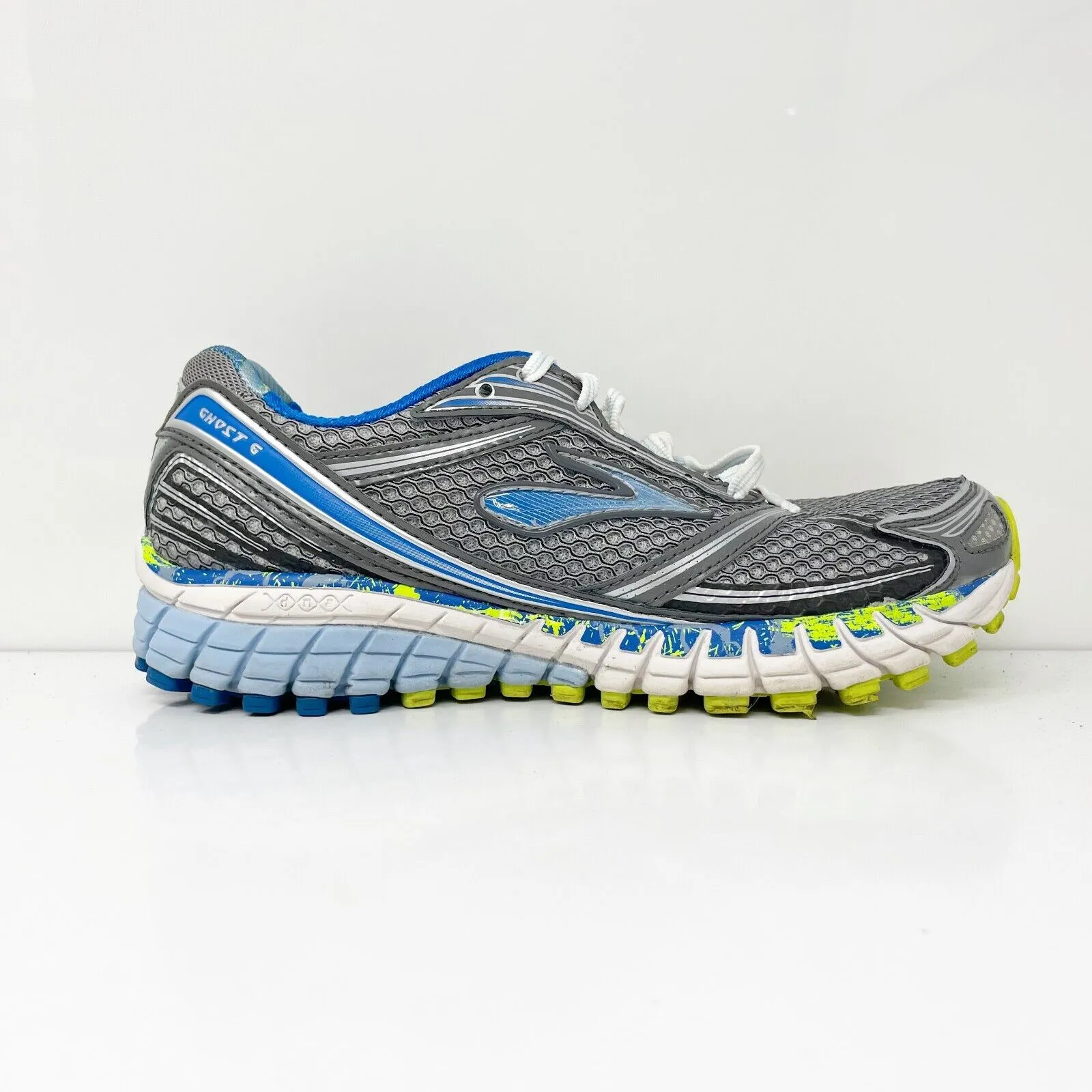 Brooks Womens Ghost 6 DNA 1201381B450 Gray Running Shoes Sneakers Size 8 B