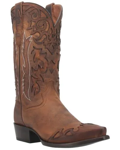 Brown Denton All Over Print Dan Post Boots - Lyst