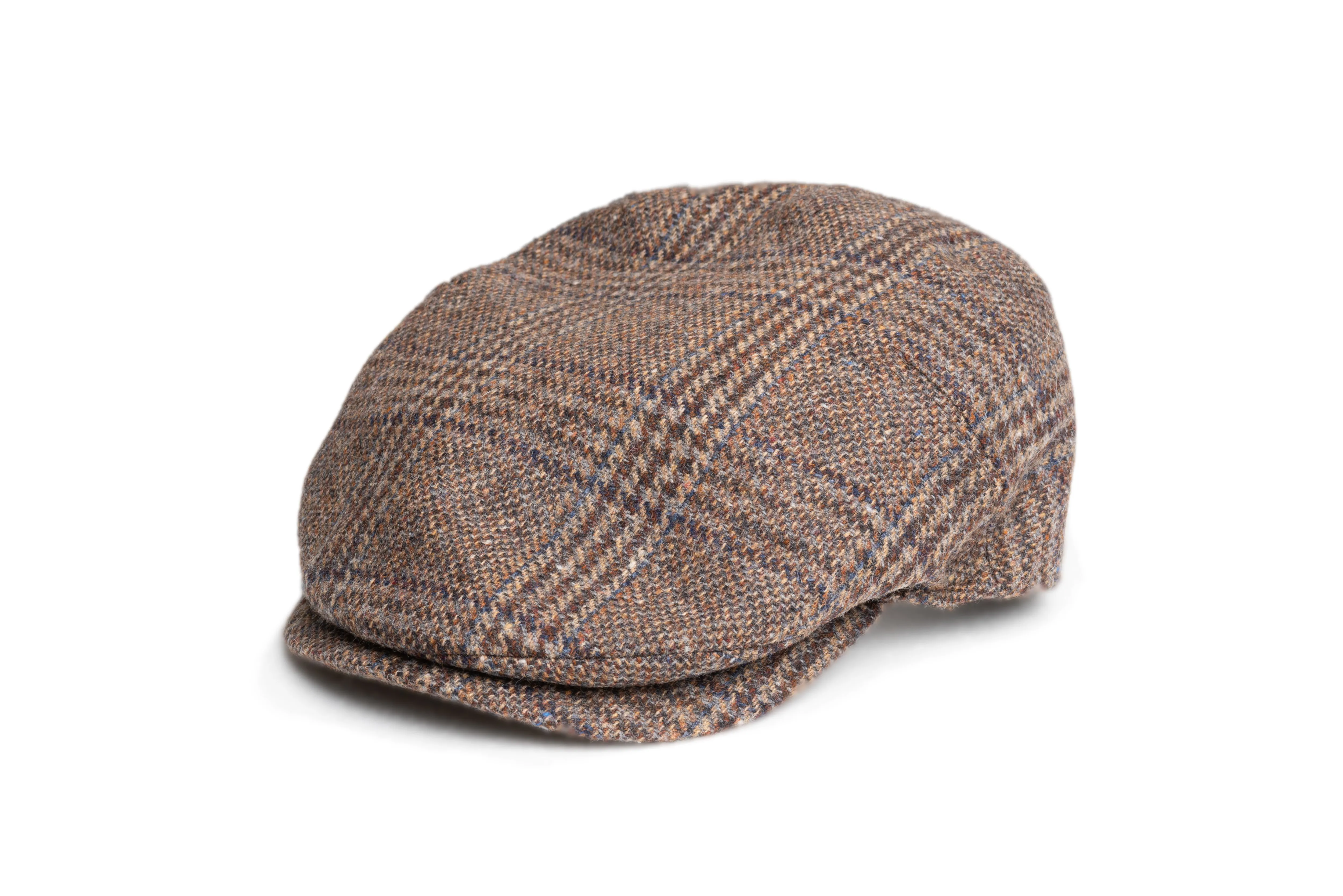 Brown Prince of Wales Flat Cap