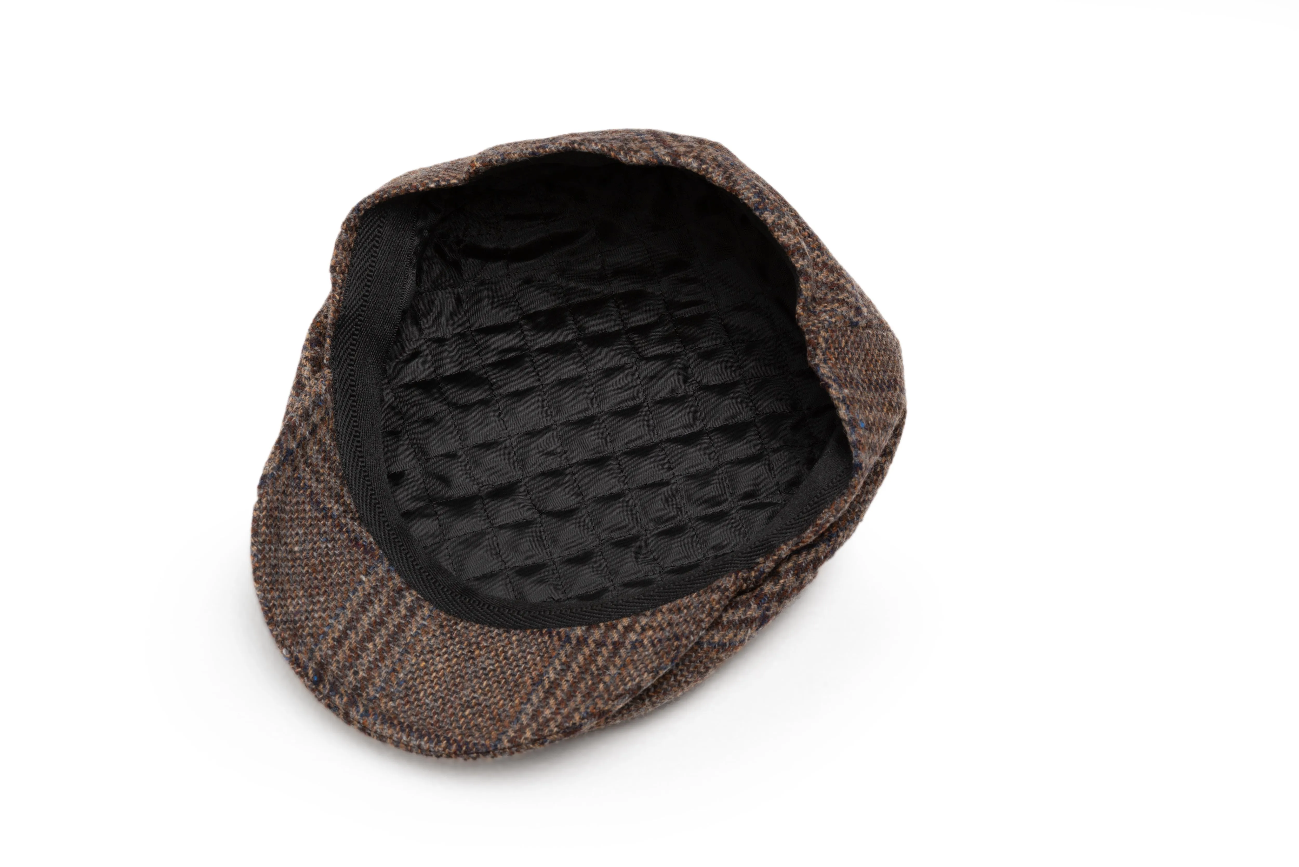 Brown Prince of Wales Flat Cap