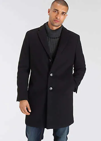 3-Button Short Coat by Bruno Banani | Grattan