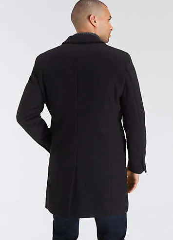 3-Button Short Coat by Bruno Banani | Grattan