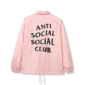 Burn Out Pink Coach Jacket