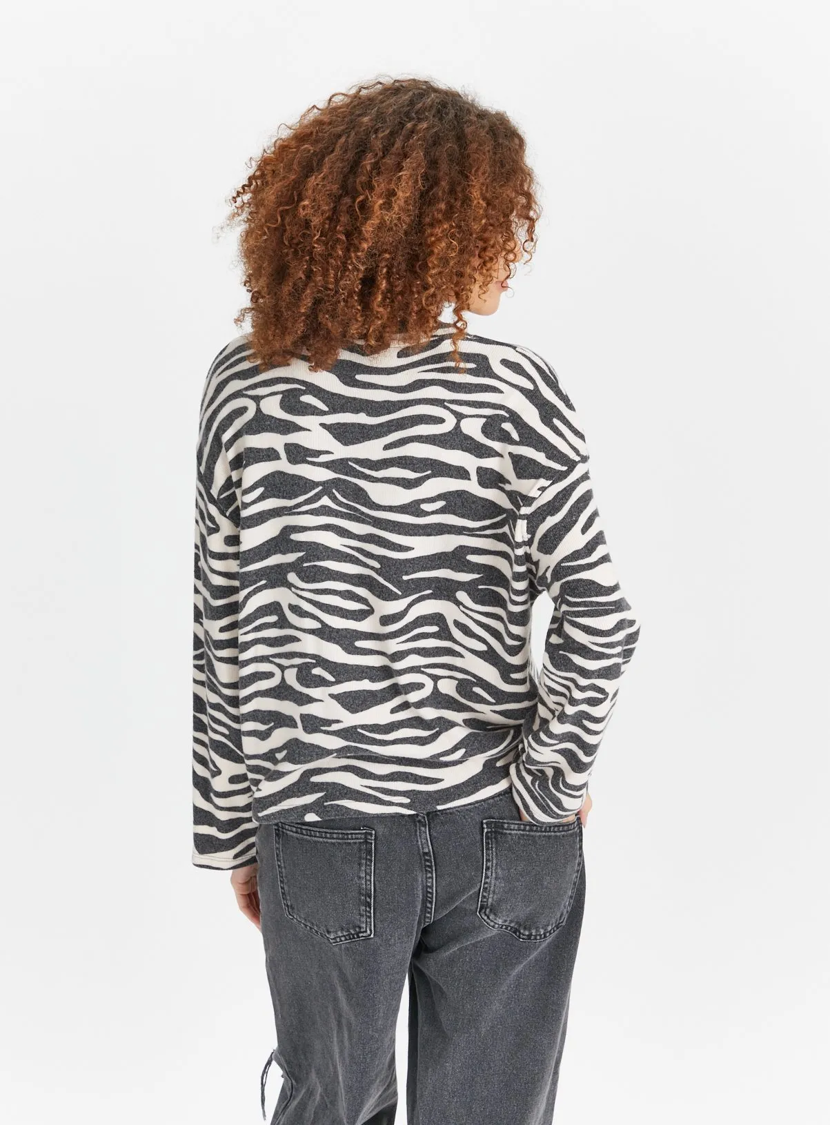 Buy Zebra Print Soft Touch Jumper 22 | Jumpers | Tu