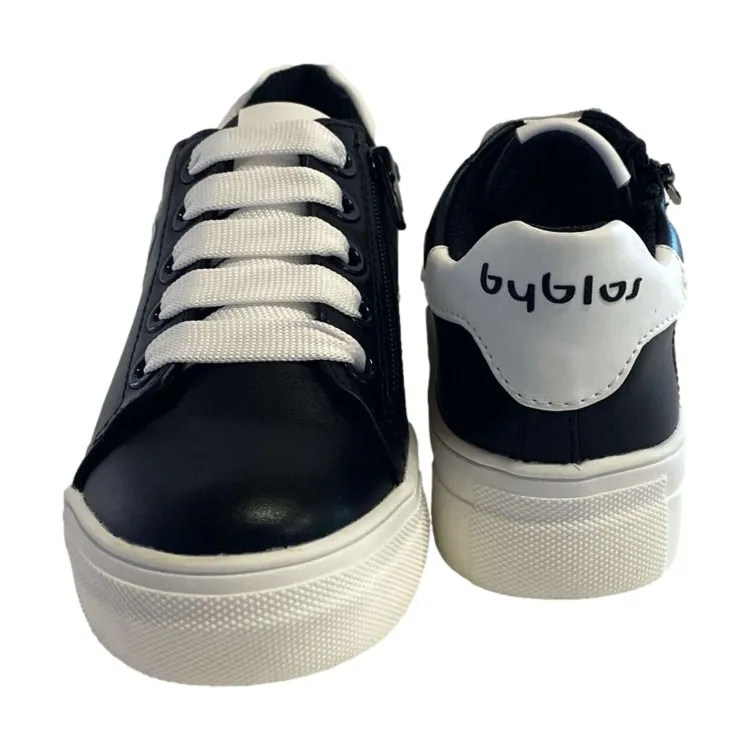 Byblos O-312 Sneakers Stringate Platform Nero