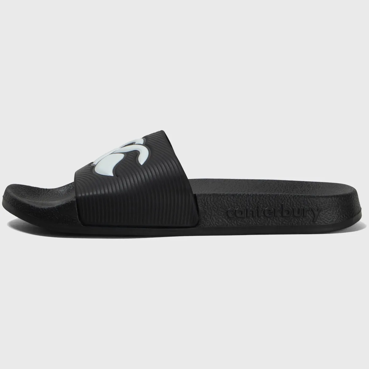 Canterbury Wide Fit Slides Black