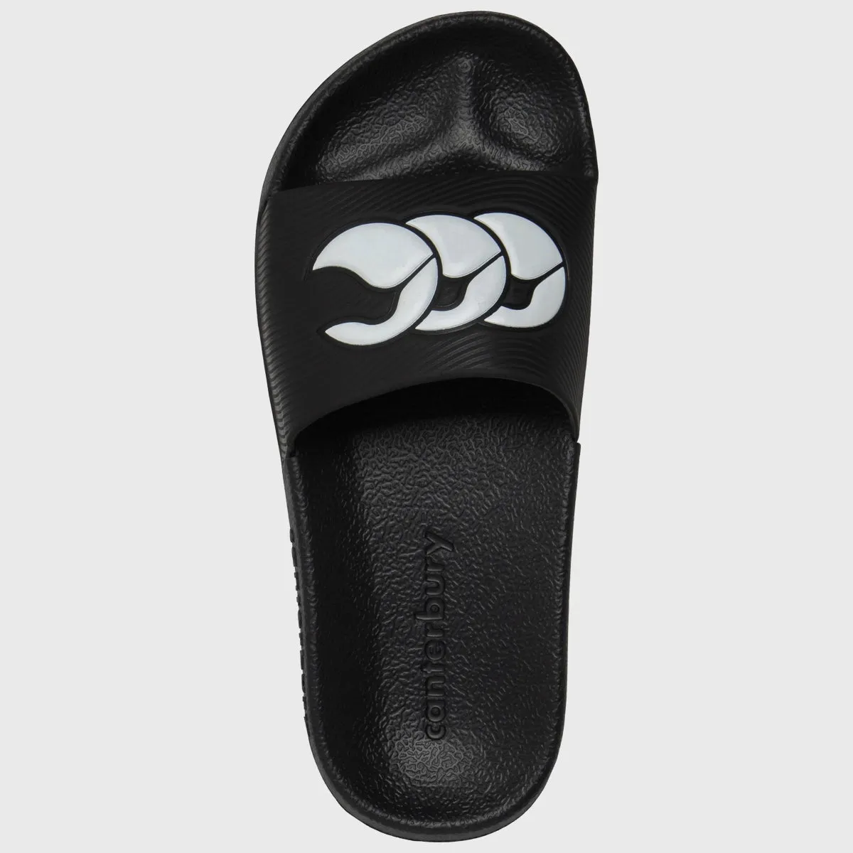 Canterbury Wide Fit Slides Black