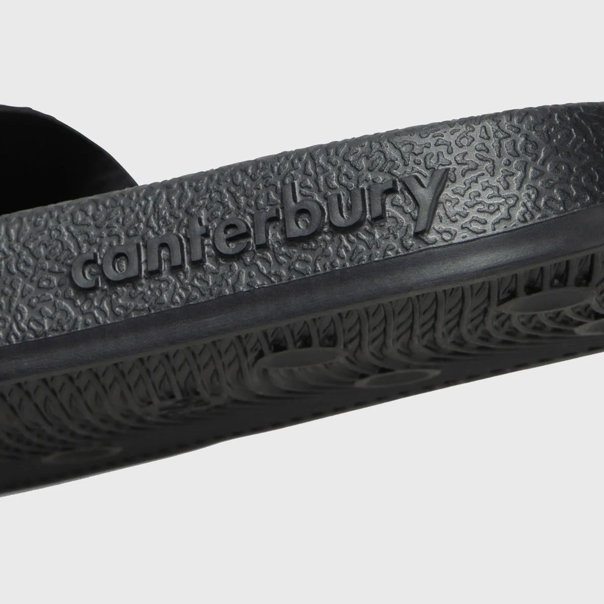 Canterbury Wide Fit Slides Black