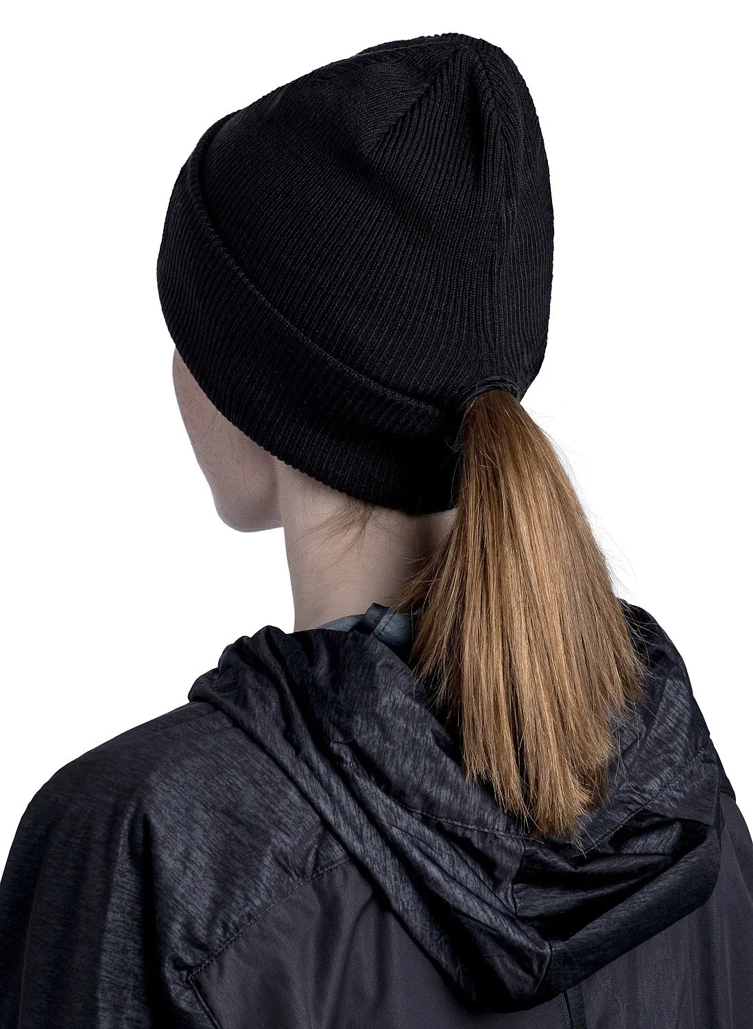 cap Buff Cross Knit - 126483/Solid/Black