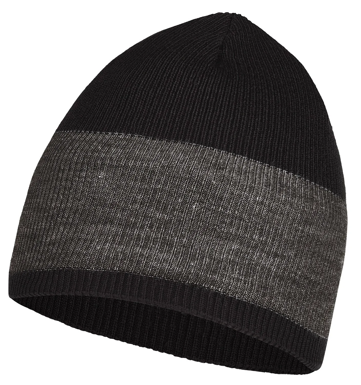 cap Buff Cross Knit - 126483/Solid/Black