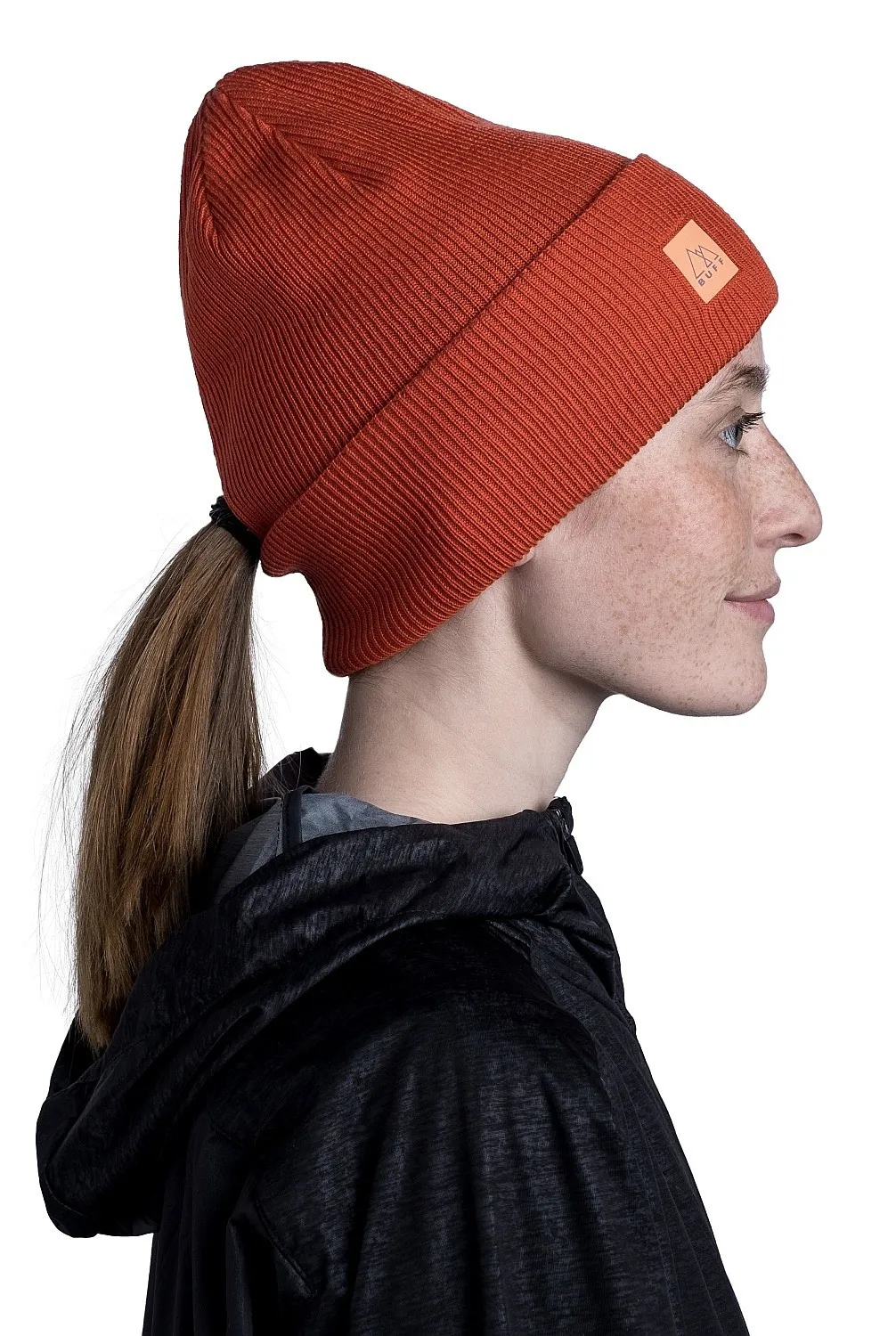 cap Buff Cross Knit - 126483/Solid/Fire