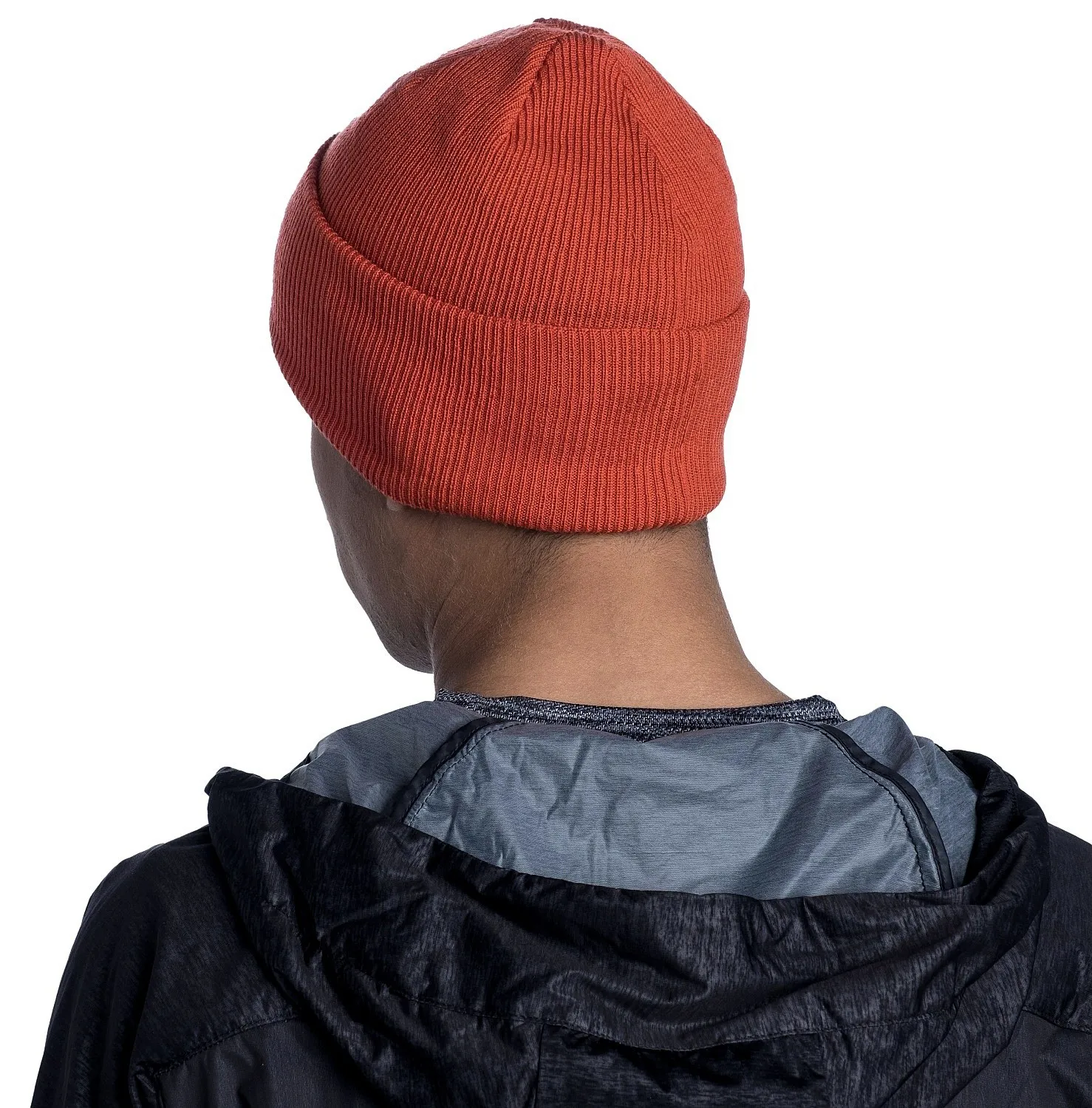 cap Buff Cross Knit - 126483/Solid/Fire