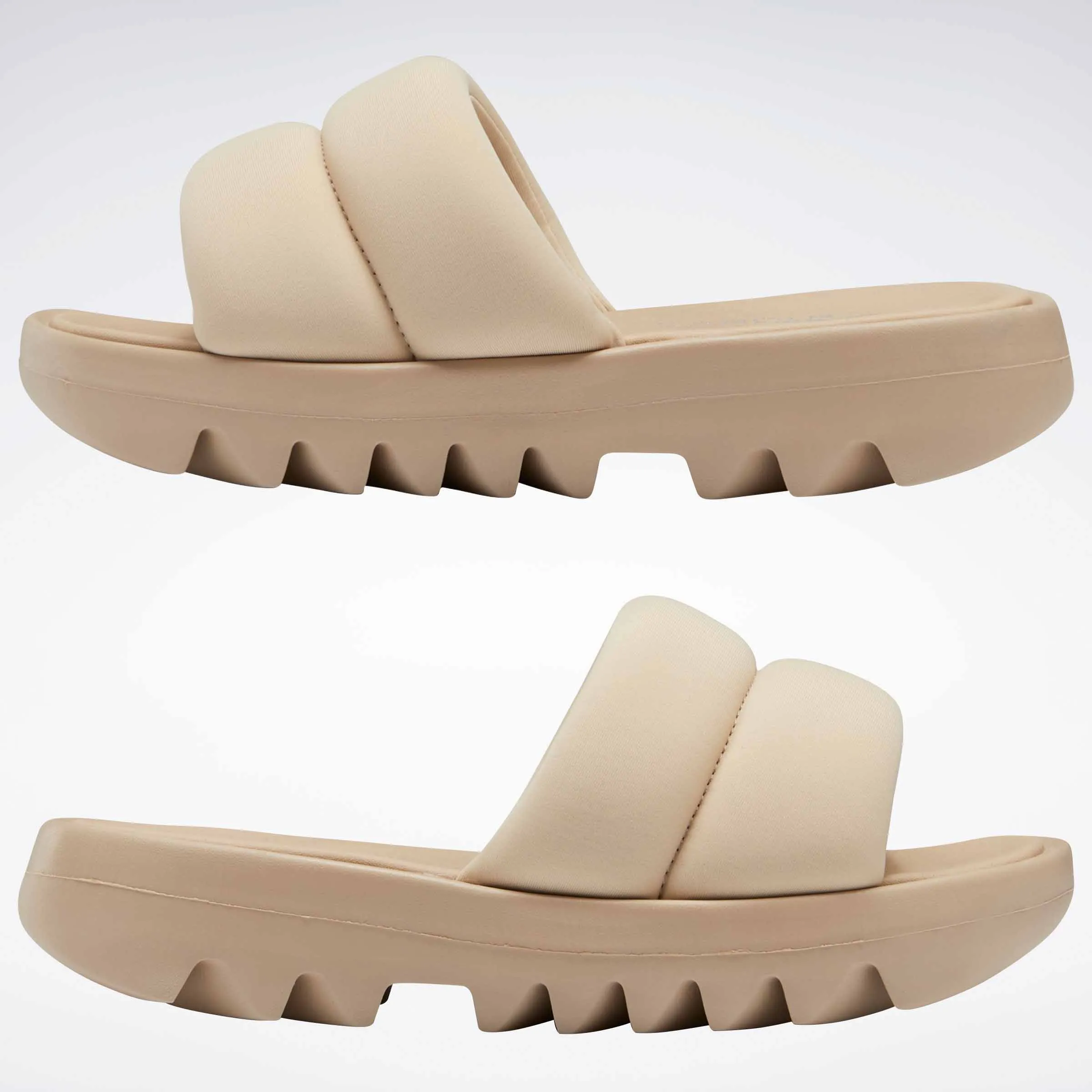 Cardi B Slides Modern Beige